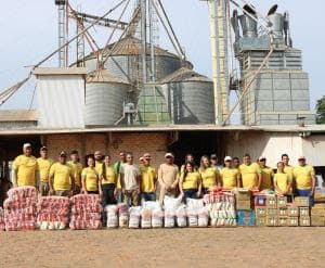 Grupo Grão de Ouro arrecada 22 toneladas de alimentos em Gincana Solidária