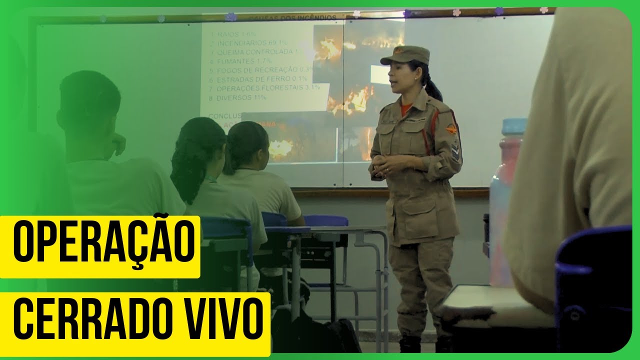 Operação Cerrado Vivo nas escolas