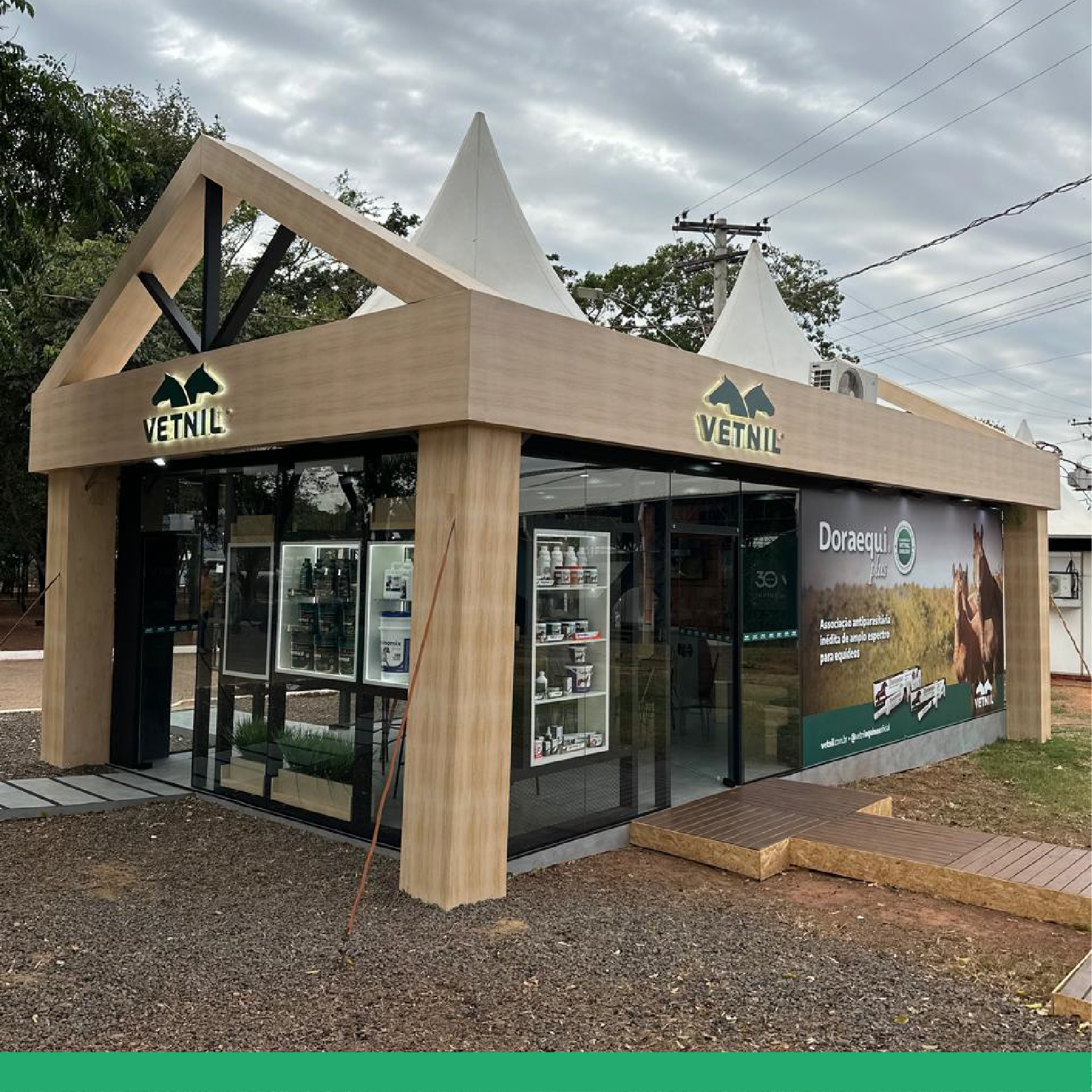 Vetnil é patrocinadora oficial do Plantão Veterinário durante o 47º Campeonato Nacional de Conformação de Trabalho da ABQM