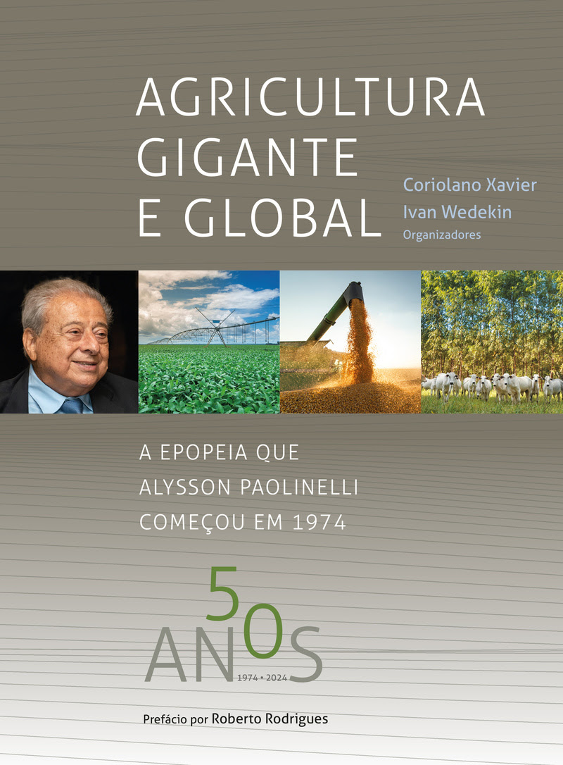 Conselheiro do CCAS lança obra essencial sobre a revolução agrícola brasileira