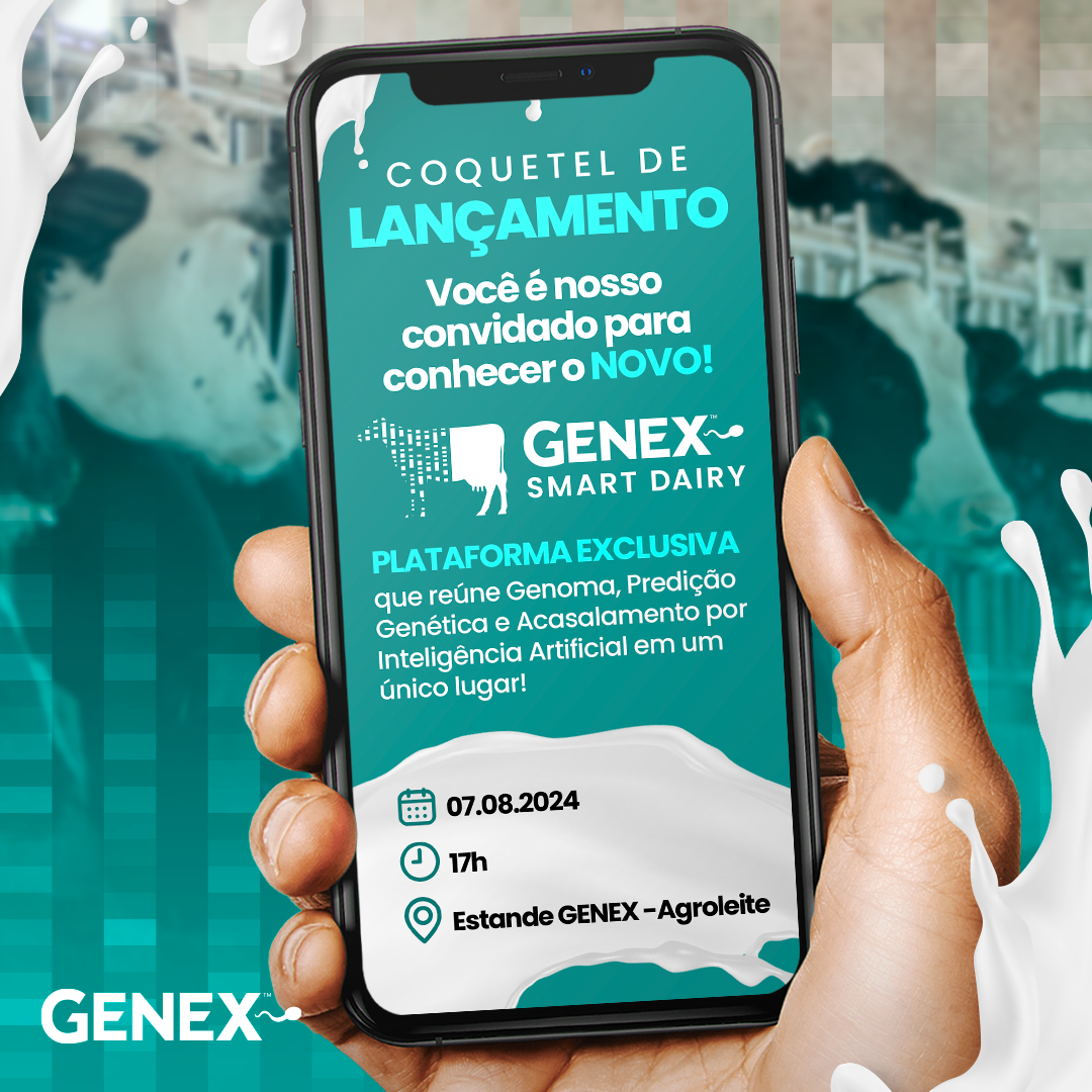 GENEX Brasil apresenta plataforma inédita no Agroleite 2024