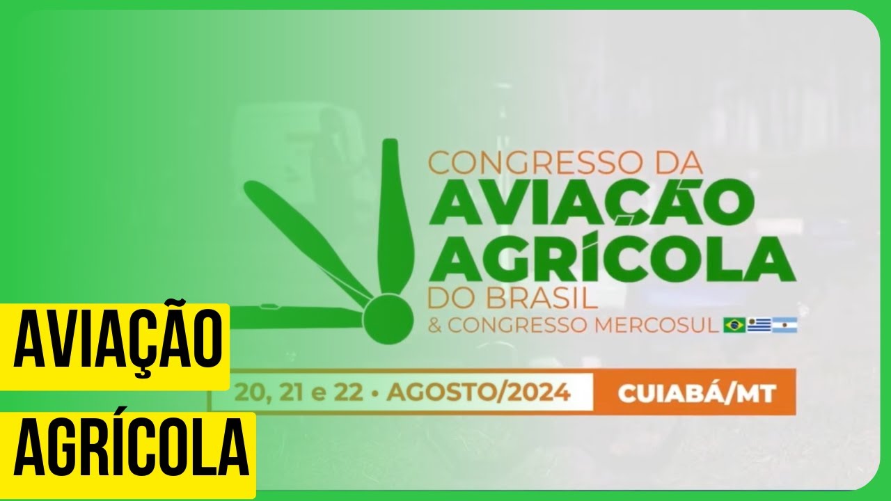 Congresso Brasileiro de Aviação agrícola.