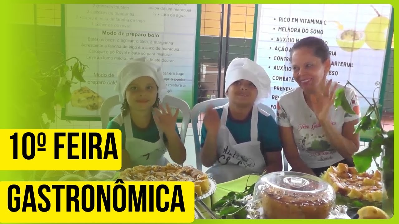 10ª Feira Gastronômica Escola Municipal Luziano Dias