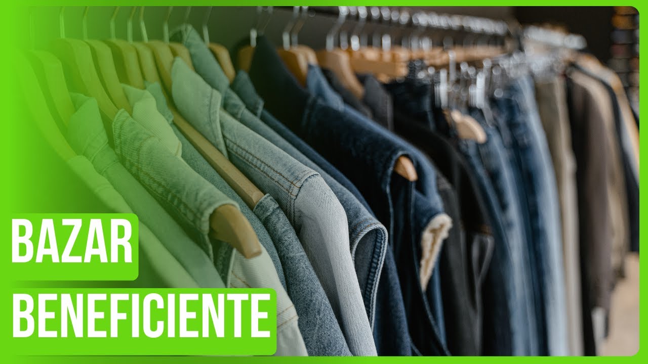 Bazar beneficente dias 7 e 8 de novembro