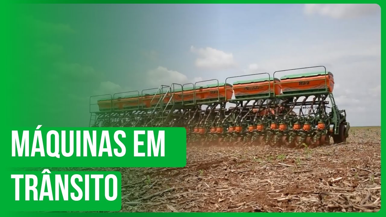 Trânsito de máquinas agrícola